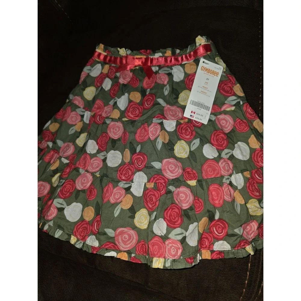 Gymboree friendship camp top size 3 unicorn garden skirt size 3t nwt